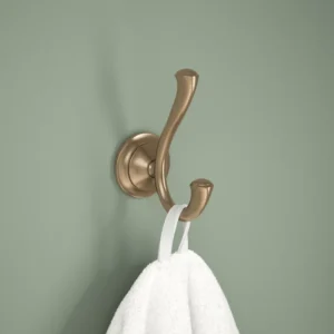 Linden™ Double Towel Hook Bath Hardware Accessory 79435-CZ